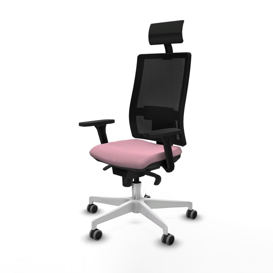 Kontorstol med hovedg�rde Piqueras y Crespo 3D026G1 Pink #2