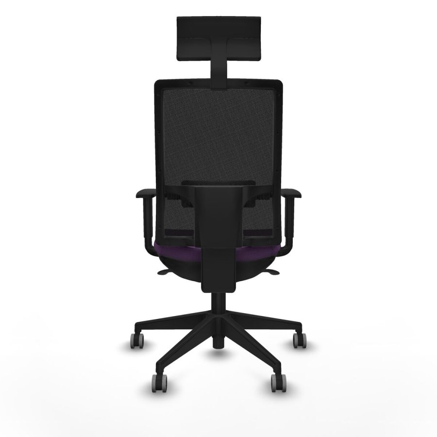 Kontorstol med hovedg�rde Piqueras y Crespo 1D066G1 Lilla #5