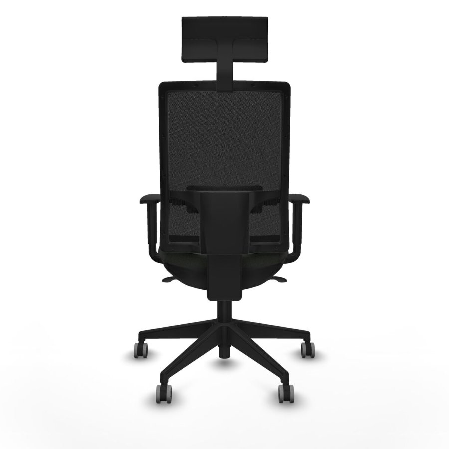 Kontorstol med hovedg�rde Piqueras y Crespo 1D066G1 Sort #5