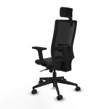 Kontorstol Piqueras y Crespo 2D066N2 Sort #4