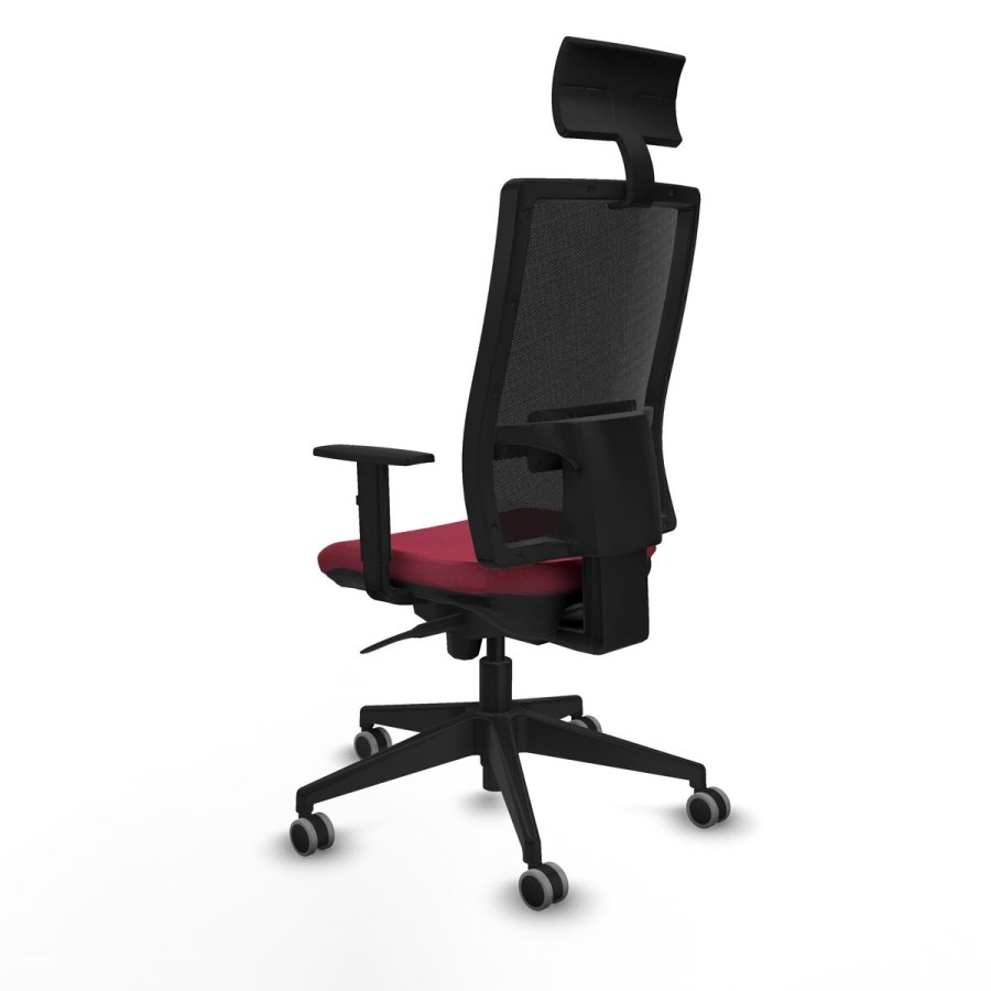 Kontorstol med hovedg�rde Piqueras y Crespo 1D066G1 R�dbrun #4