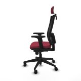 Kontorstol med hovedgrde Piqueras y Crespo 2D066N2 Rdbrun #3