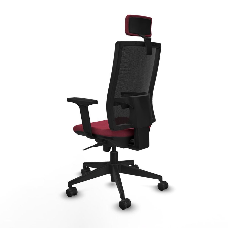 Kontorstol med hovedgrde Piqueras y Crespo 2D066N2 Rdbrun #4