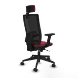 Kontorstol med hovedgrde Piqueras y Crespo 2D066N2 Rdbrun #6