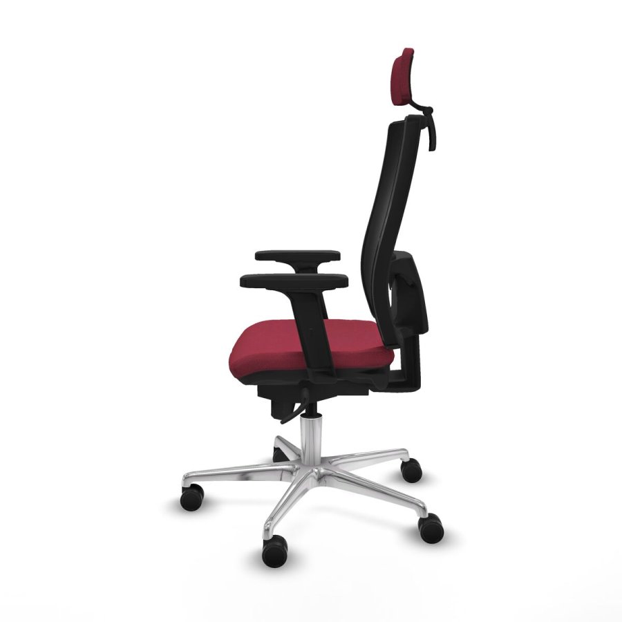 Kontorstol med hovedgrde Piqueras y Crespo 2D086N2 Rdbrun #3