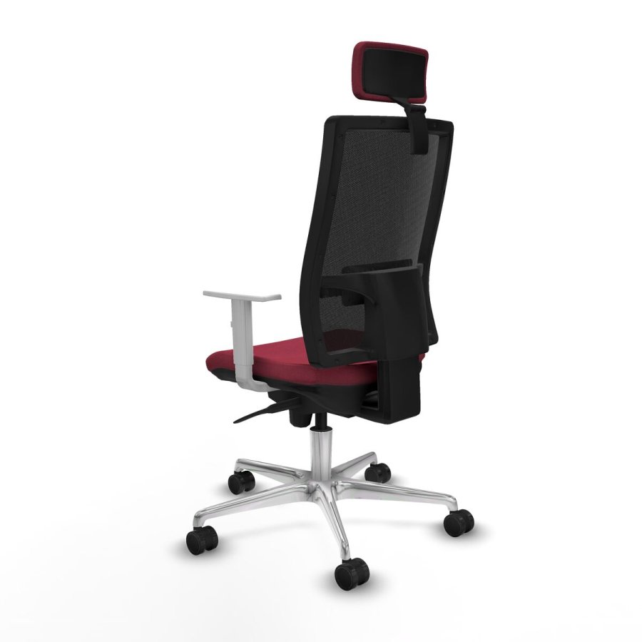 Kontorstol med hovedg�rde Piqueras y Crespo 4B086N2 R�dbrun #4