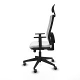 Kontorstol med hovedg�rde Piqueras y Crespo 1D066G1 Hvid #3