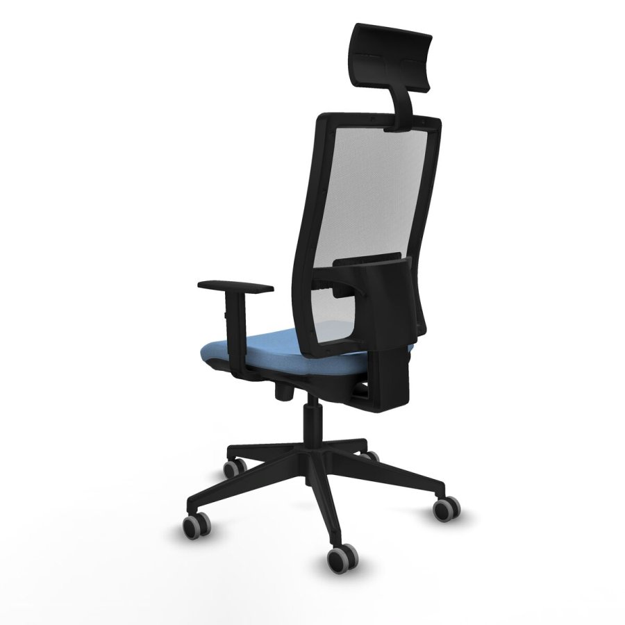 Kontorstol med hovedg�rde Piqueras y Crespo 1D066G1 Himmelbl� #4