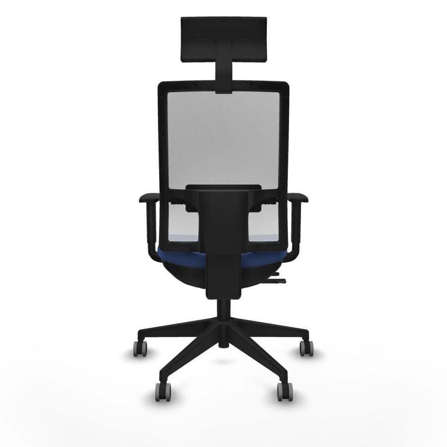 Kontorstol med hovedg�rde Piqueras y Crespo 1D066G1 Marinebl� #5