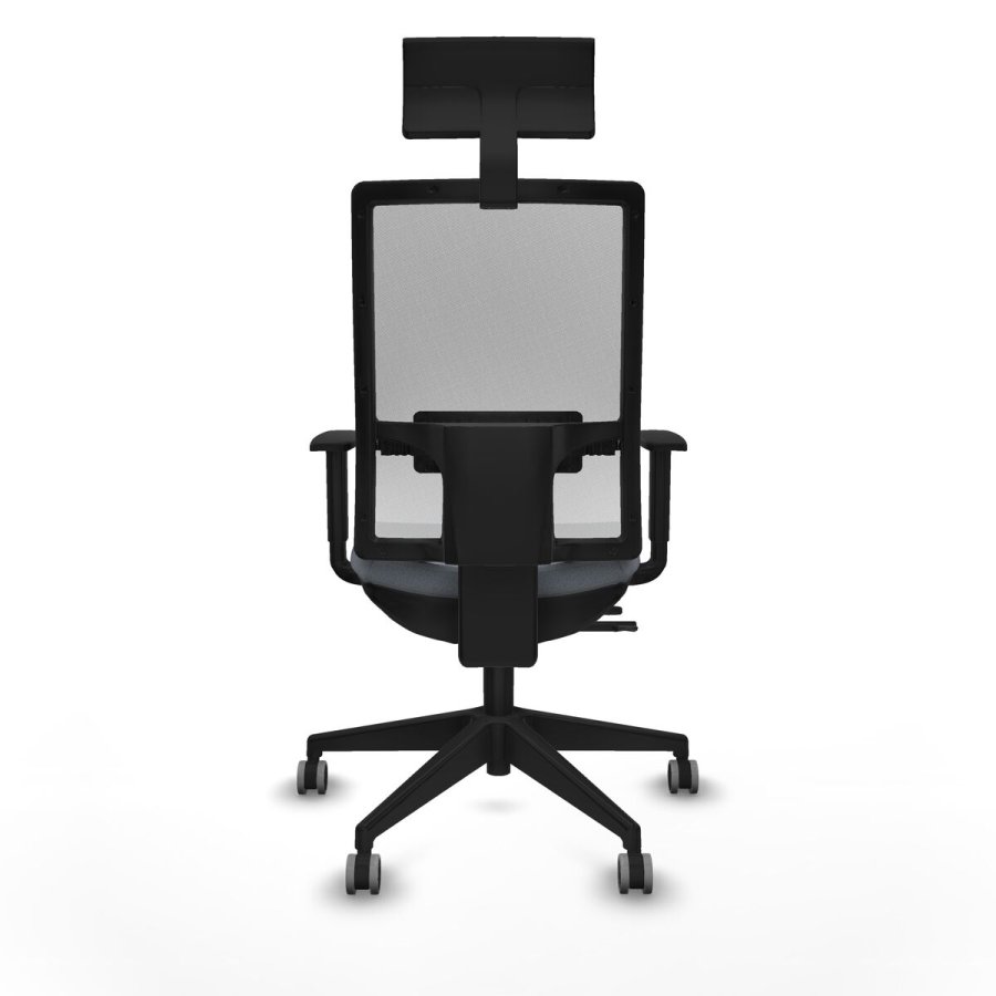 Kontorstol med hovedg�rde Piqueras y Crespo 1D066G1 Gr� #5