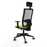 Kontorstol med hovedg�rde Piqueras y Crespo 1D066G1 Pistacie #4