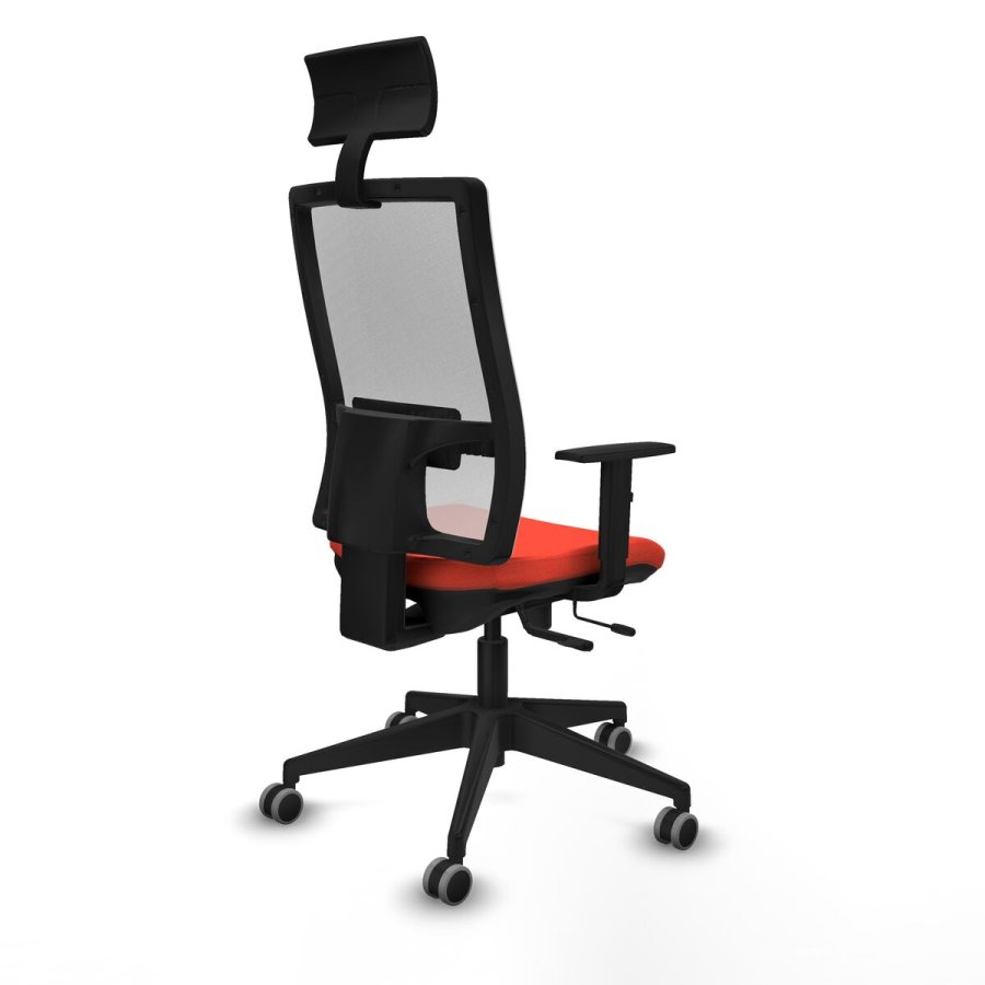 Kontorstol med hovedg�rde Piqueras y Crespo 1D066G1 M�rk orange #6