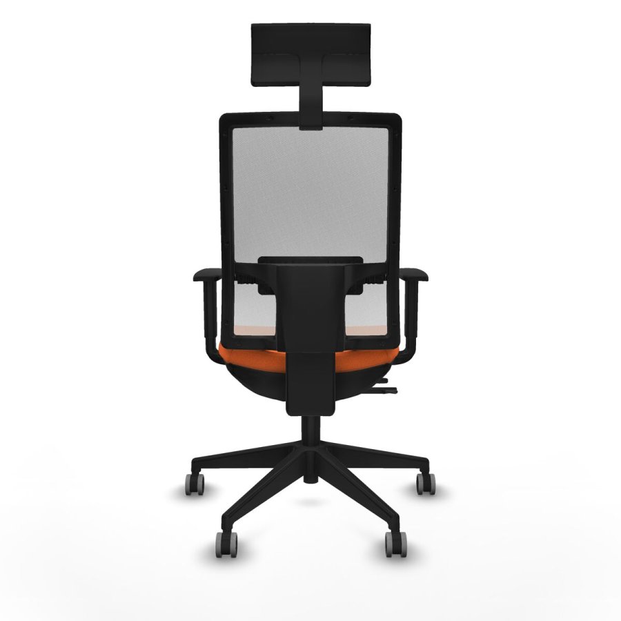 Kontorstol med hovedg�rde Piqueras y Crespo 1D066G1 Orange #5