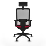 Kontorstol med hovedg�rde Piqueras y Crespo 1D066G1 R�d #5