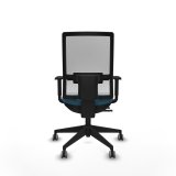 Kontorstol Piqueras y Crespo 1D066G0 Hvid Petroleum grn #5