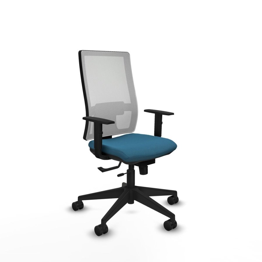 Kontorstol Piqueras y Crespo 1D066N0 Hvid Petroleum grn #1