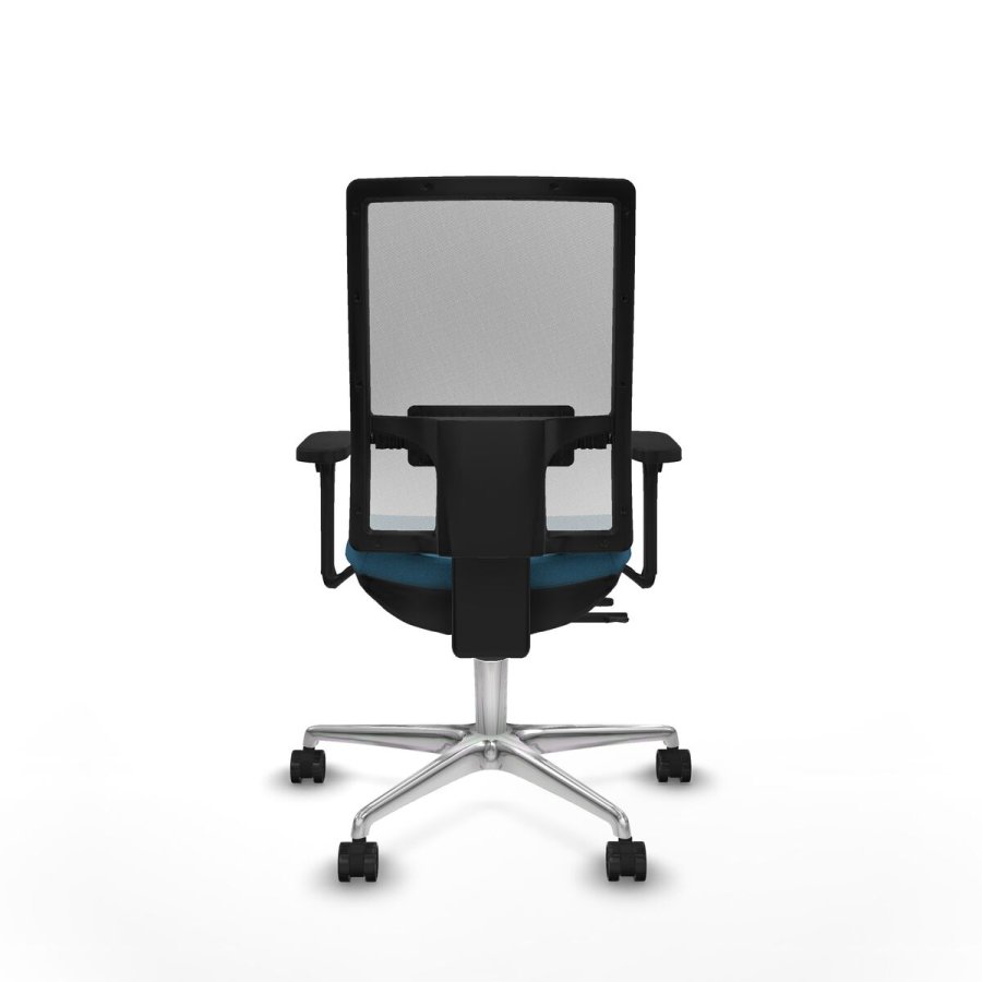 Kontorstol Piqueras y Crespo 3D086N0 Hvid Petroleum grn #5