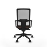 Kontorstol Piqueras y Crespo 1D066N0 Hvid Mrkebrun #5