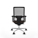 Kontorstol Piqueras y Crespo 2D086N0 Hvid Mrkebrun #5