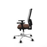 Kontorstol Piqueras y Crespo 3D086N0 Hvid Mrkebrun #3