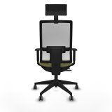 Kontorstol med hovedg�rde Piqueras y Crespo 1D066G1 Gr�n #5