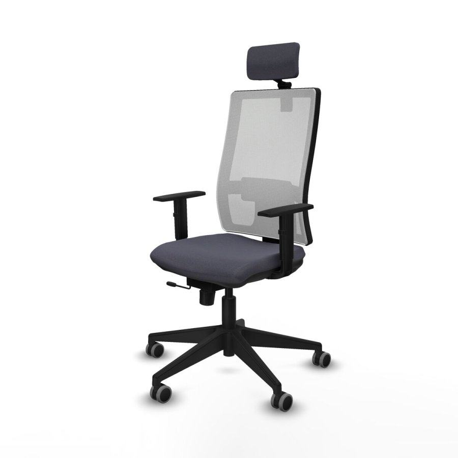 Kontorstol med hovedg�rde Horna Traslack Piqueras y Crespo 1D066G2 M�rkegr� #2