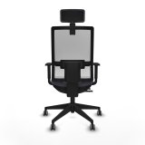 Kontorstol med hovedg�rde Horna Traslack Piqueras y Crespo 1D066G2 M�rkegr� #5