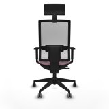 Kontorstol med hovedg�rde Piqueras y Crespo 1D066G1 Pink #5