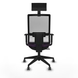 Kontorstol med hovedg�rde Piqueras y Crespo 1D066G1 Lilla #5