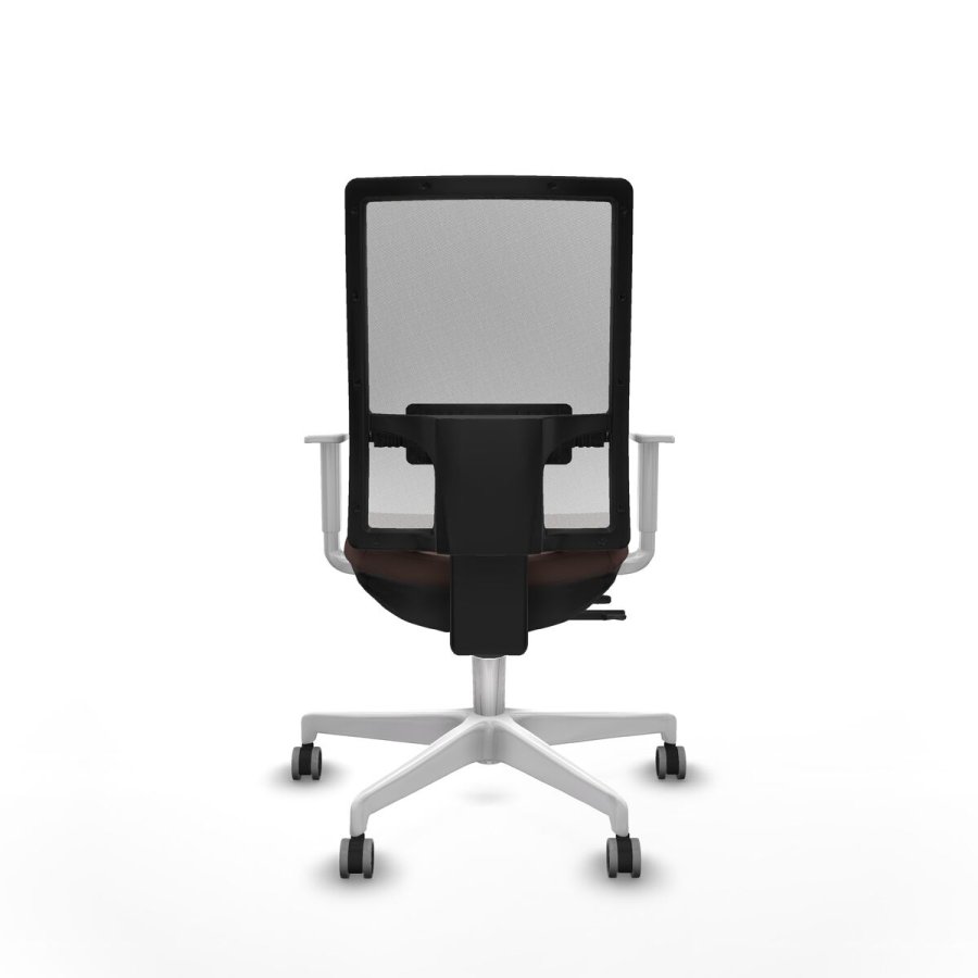 Kontorstol Piqueras y Crespo 4B026G0 Hvid Mrkebrun #7