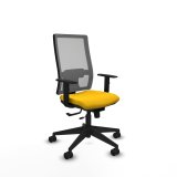 Kontorstol Piqueras y Crespo 1D066N0 Gul #1