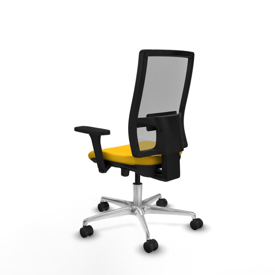 Kontorstol Piqueras y Crespo 3D086N0 Gul #4