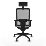 Kontorstol med hovedg�rde Piqueras y Crespo 1D066G1 Hvid #5