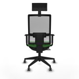 Kontorstol med hovedg�rde Piqueras y Crespo 1D066G1 Gr�n #5