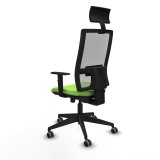 Kontorstol med hovedg�rde Piqueras y Crespo 1D066G1 Pistacie #4