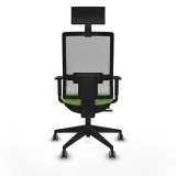 Kontorstol med hovedg�rde Piqueras y Crespo 1D066G1 Pistacie #5