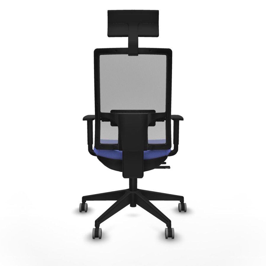 Kontorstol med hovedg�rde Piqueras y Crespo 1D066G1 Lysebl� #5