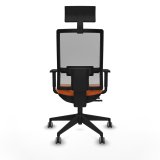 Kontorstol med hovedg�rde Piqueras y Crespo 1D066G1 Orange #5