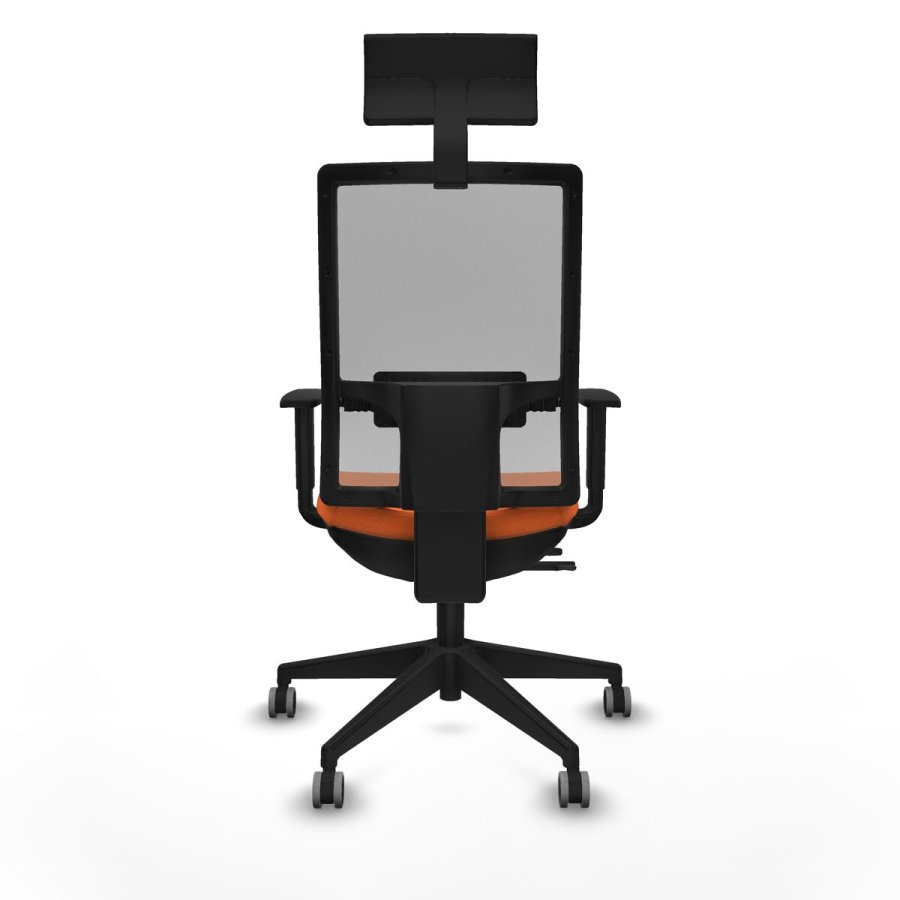 Kontorstol med hovedg�rde Piqueras y Crespo 1D066G1 Orange #5