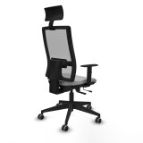 Kontorstol med hovedg�rde Piqueras y Crespo 1D066G1 Lysegr� #6