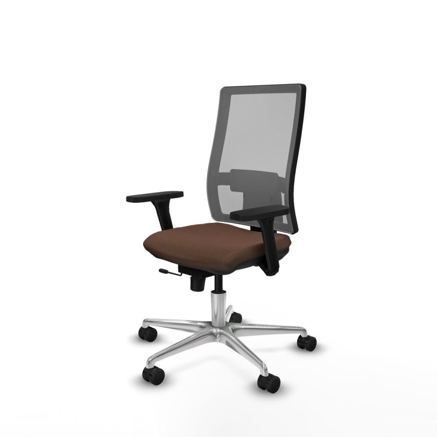 Kontorstol Piqueras y Crespo 3D086N0 Gr Mrkebrun #2
