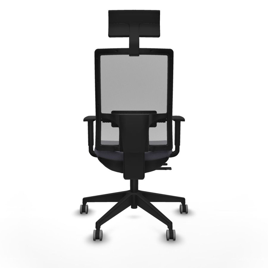 Kontorstol med hovedg�rde Piqueras y Crespo 1D066G1 M�rkegr� #5