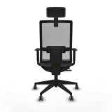 Kontorstol med hovedg�rde Horna Traslack Piqueras y Crespo 1D066G2 M�rkegr� #5