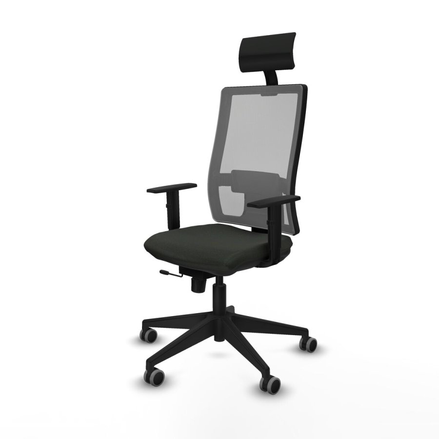 Kontorstol med hovedg�rde Piqueras y Crespo 1D066G1 Sort #2