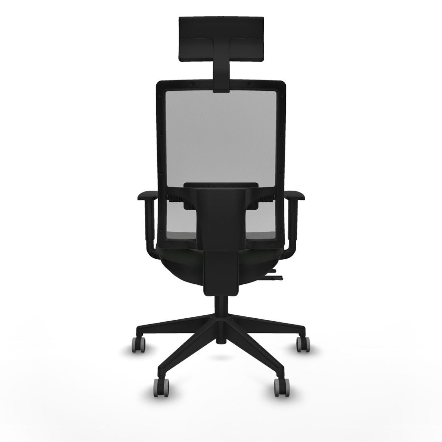 Kontorstol med hovedg�rde Piqueras y Crespo 1D066G1 Sort #5