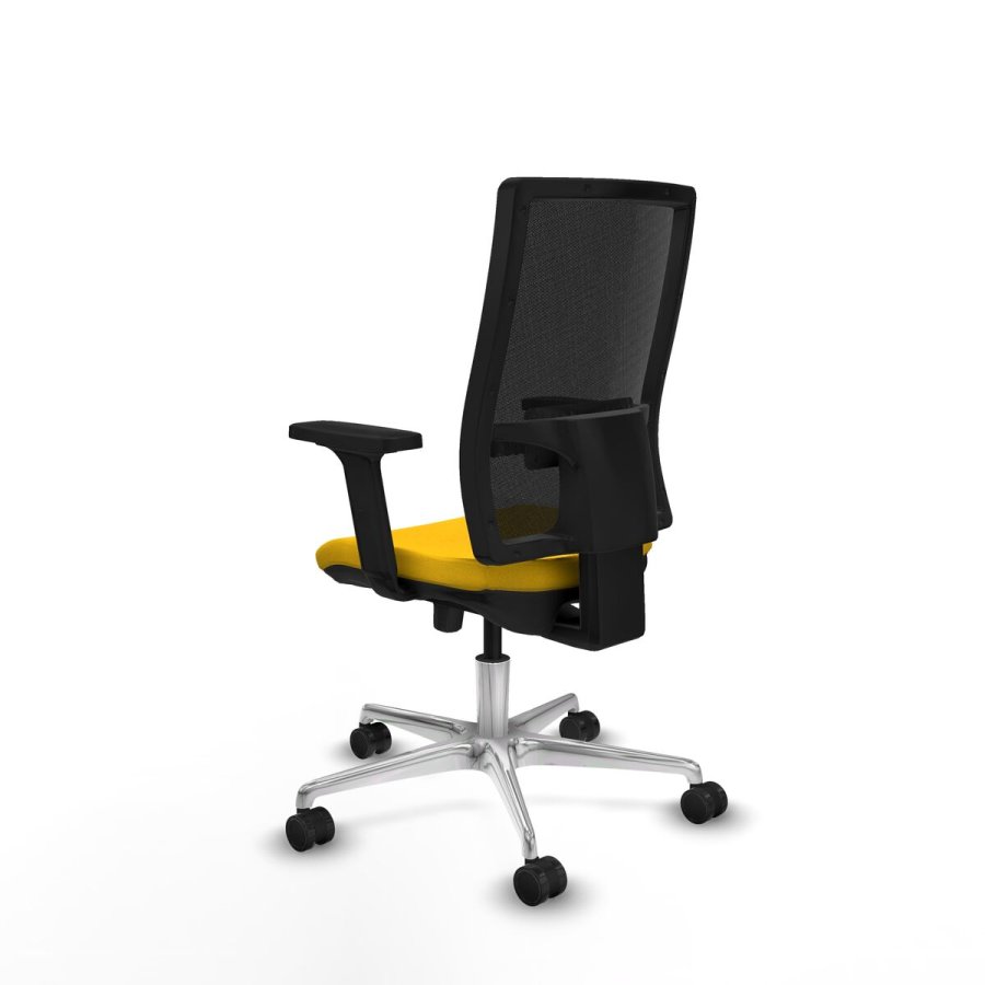 Kontorstol Piqueras y Crespo 2D086N0 Gul #4