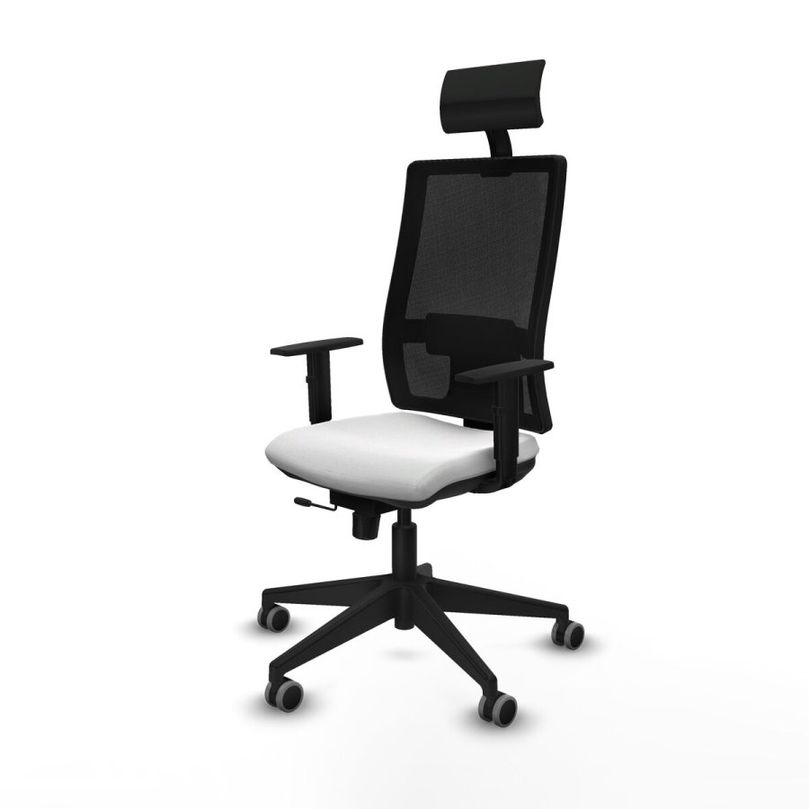 Kontorstol med hovedg�rde Piqueras y Crespo 1D066G1 Hvid #2