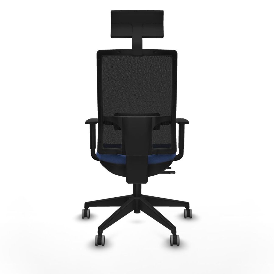 Kontorstol med hovedg�rde Piqueras y Crespo 1D066G1 Marinebl� #5