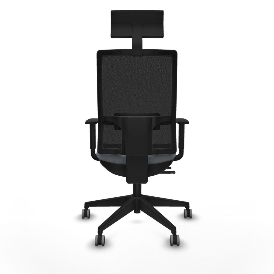 Kontorstol med hovedg�rde Piqueras y Crespo 1D066G1 Gr� #5