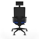 Kontorstol med hovedg�rde Piqueras y Crespo 1D066G1 Bl� #5